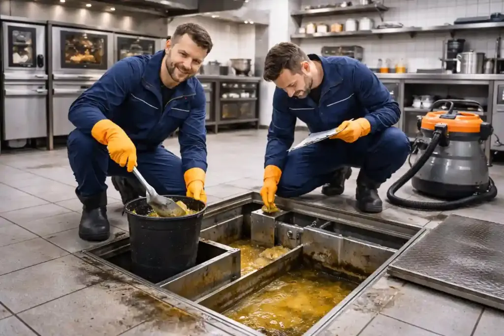 Fettabscheider Wartung, Inspektion und Service