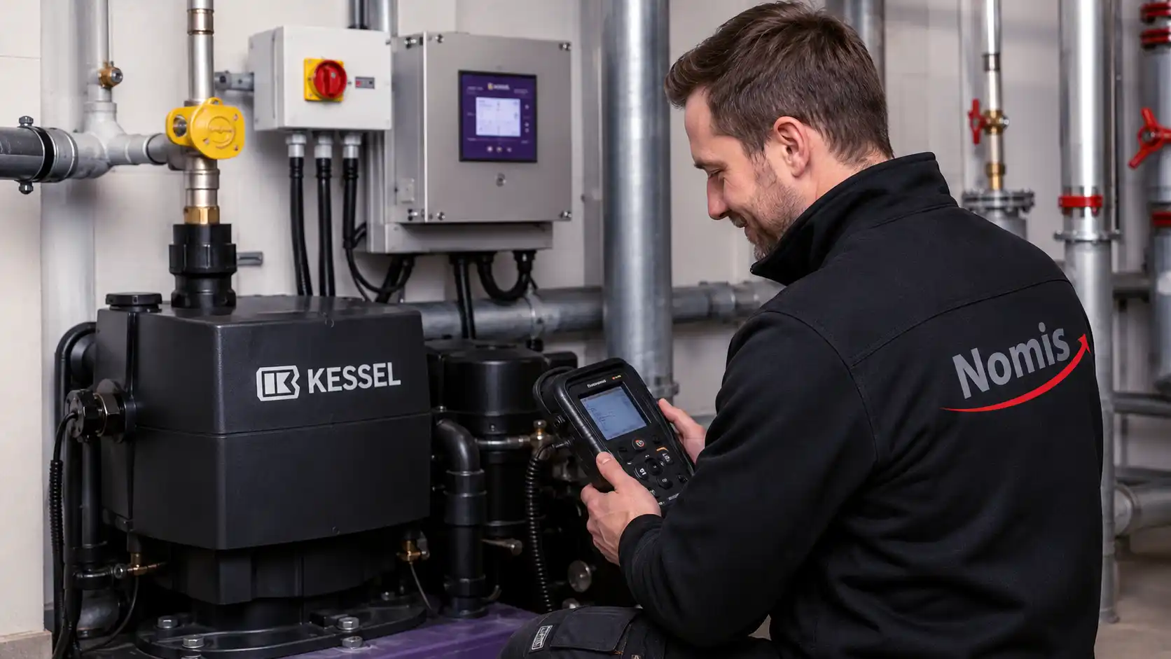 KESSEL Wartungsvertrag für Hebeanlagen und Rückstauschutz